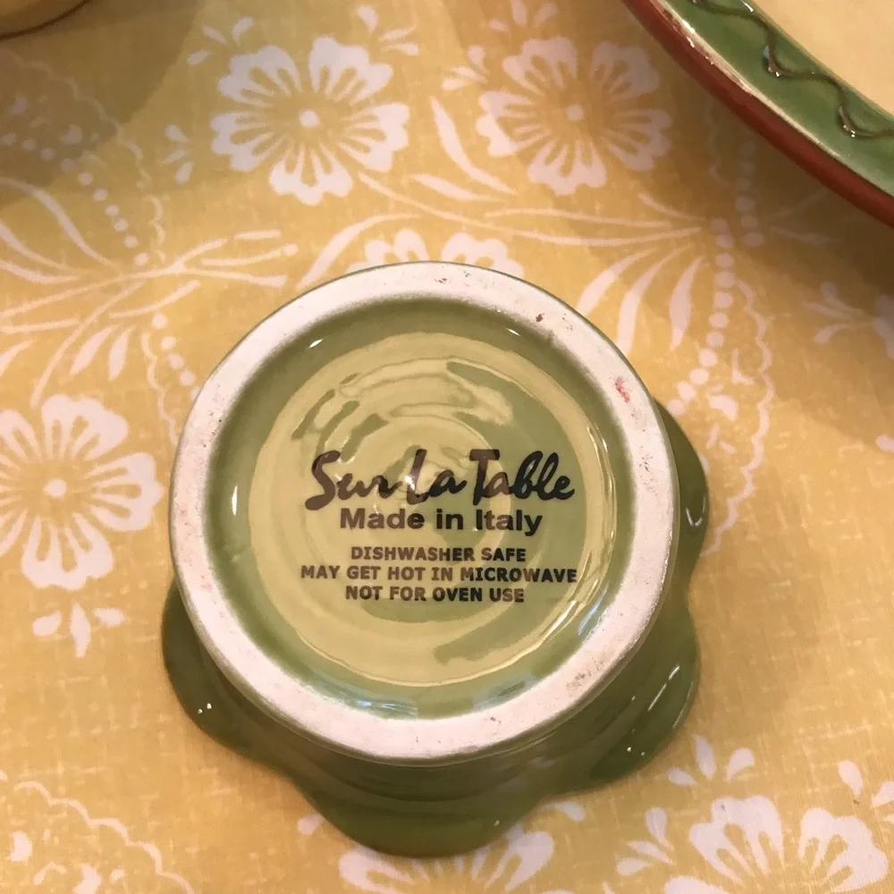 Sur La Table Chip/Vegetable & Dip 3 Piece Set